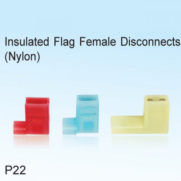 Insulated Flag Female Disconnects (Nylon)